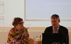 Univ.-Prof.in Dr.in Hildegard Wustmans und Univ.-Prof. Dr. Franz Gruber referierten beim Theologischen Tag.