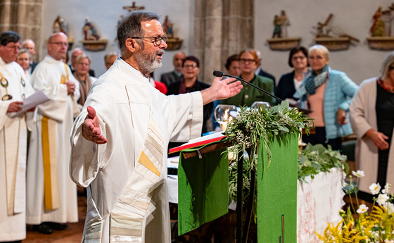 St. Florians Diakon Wolfgang Zopf nahm Abschied