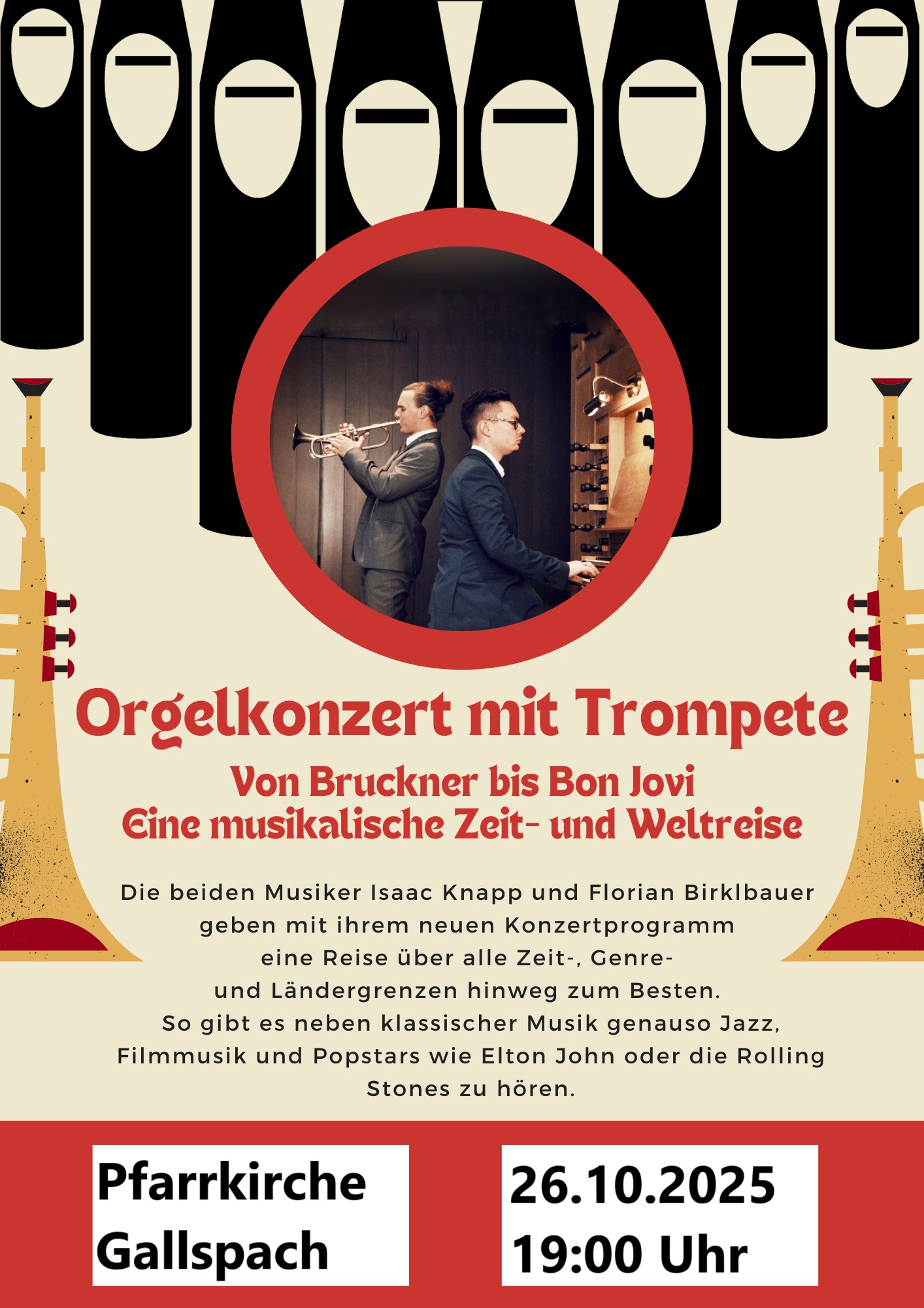 Orgelkonzert mit Trompete