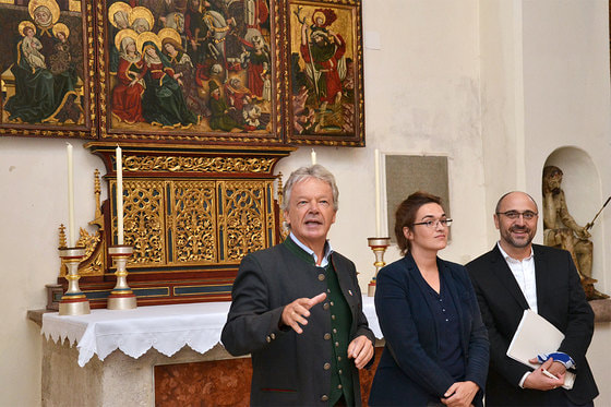 Hallstätter Altarbilder wieder „daheim“ in der Pfarrkirche