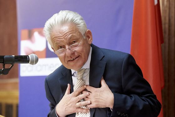 Der Geehrte Landeshauptmann a. D. Josef Pühringer.