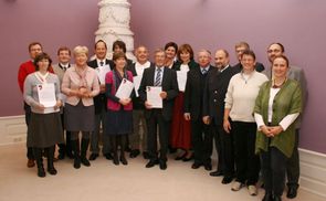 Zertifikatsverleihung Kirchenpflege 2010. © Kunstreferat