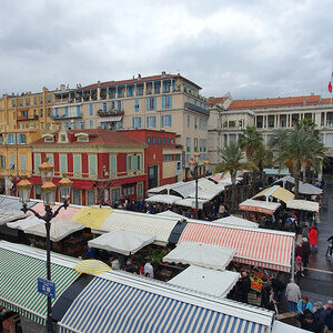 Blick über Nizza