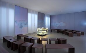 Neugestaltung Andachtsraum, Brigitte Kowanz, 2019
