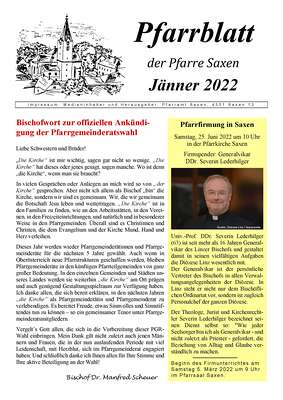 Pfarrblatt