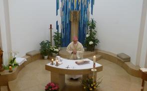 Ostern mit Bischof em. Schwarz bei den Don Bosco Schwestern in Vöcklabruck