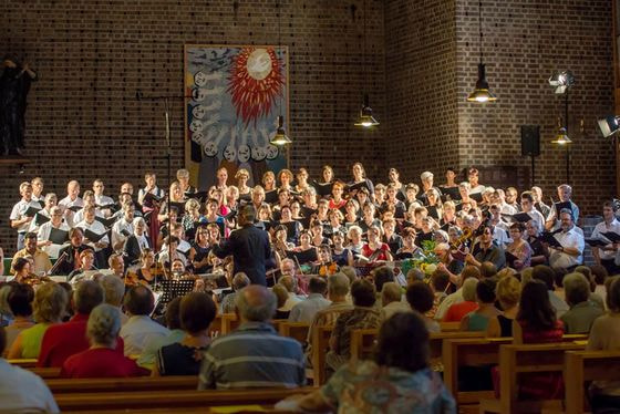 Das Abschlusskonzert in der Pfarre St. Josef in Wels-Pernau