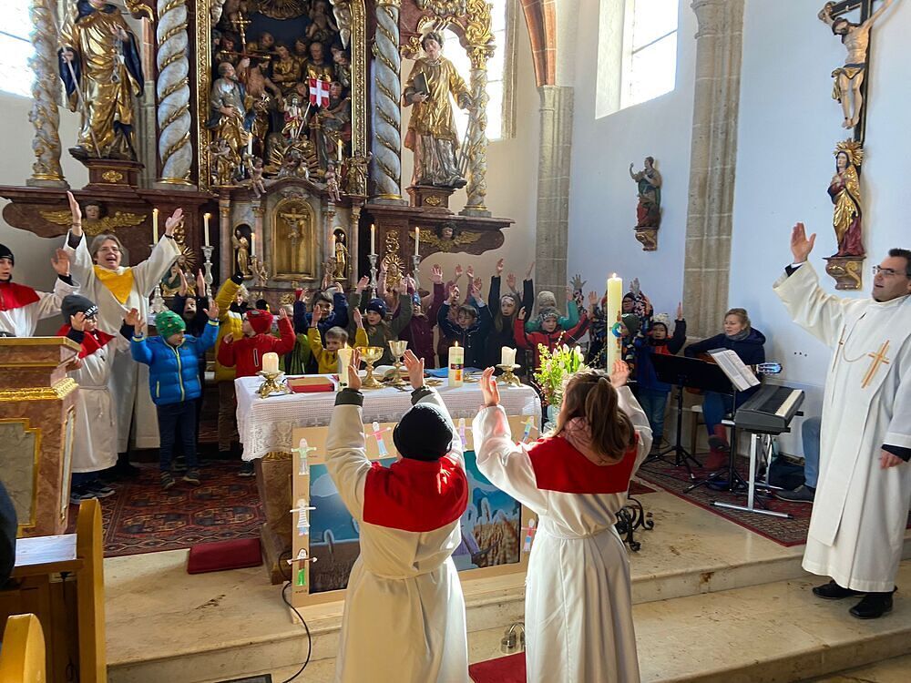 Familienmesse am Ostermontag